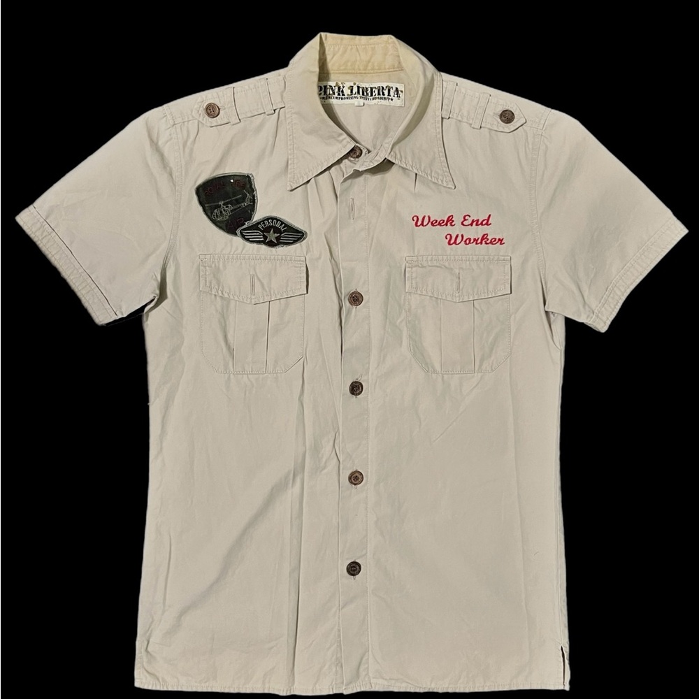 Pink Liberta Button Up